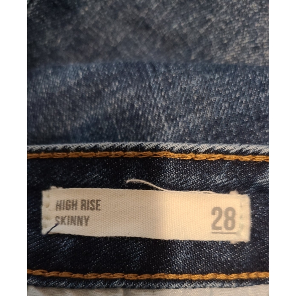 Harper Heritage high rise skinny jean button 28 - Picture 4 of 5